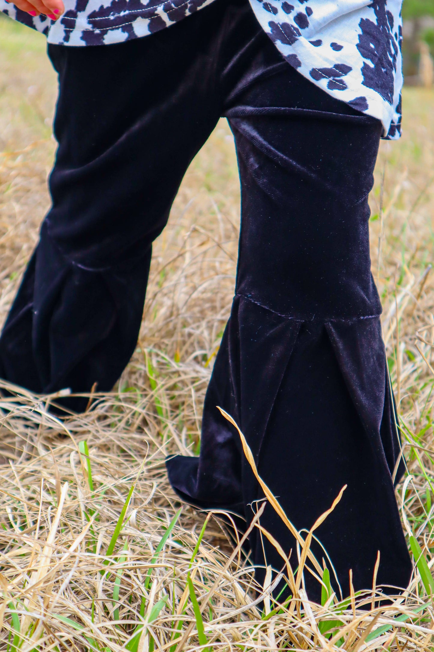 Velvet Kids Bell Bottom Pants - 4 Colors
