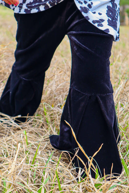 Velvet Kids Bell Bottom Pants - 4 Colors