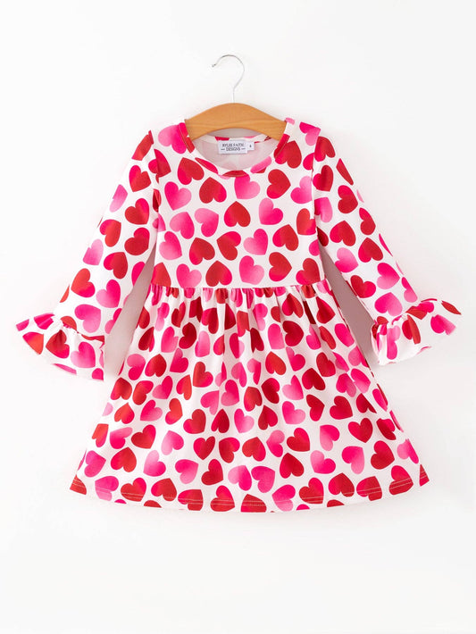 Kids Valentine Party Dress