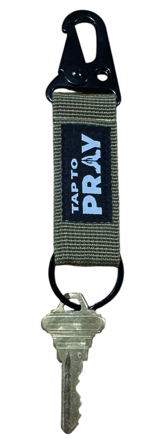Tap To Pray™ - Carabiner Keychain