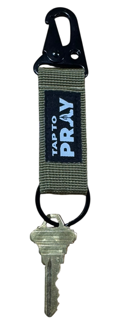 Tap To Pray™ - Carabiner Keychain