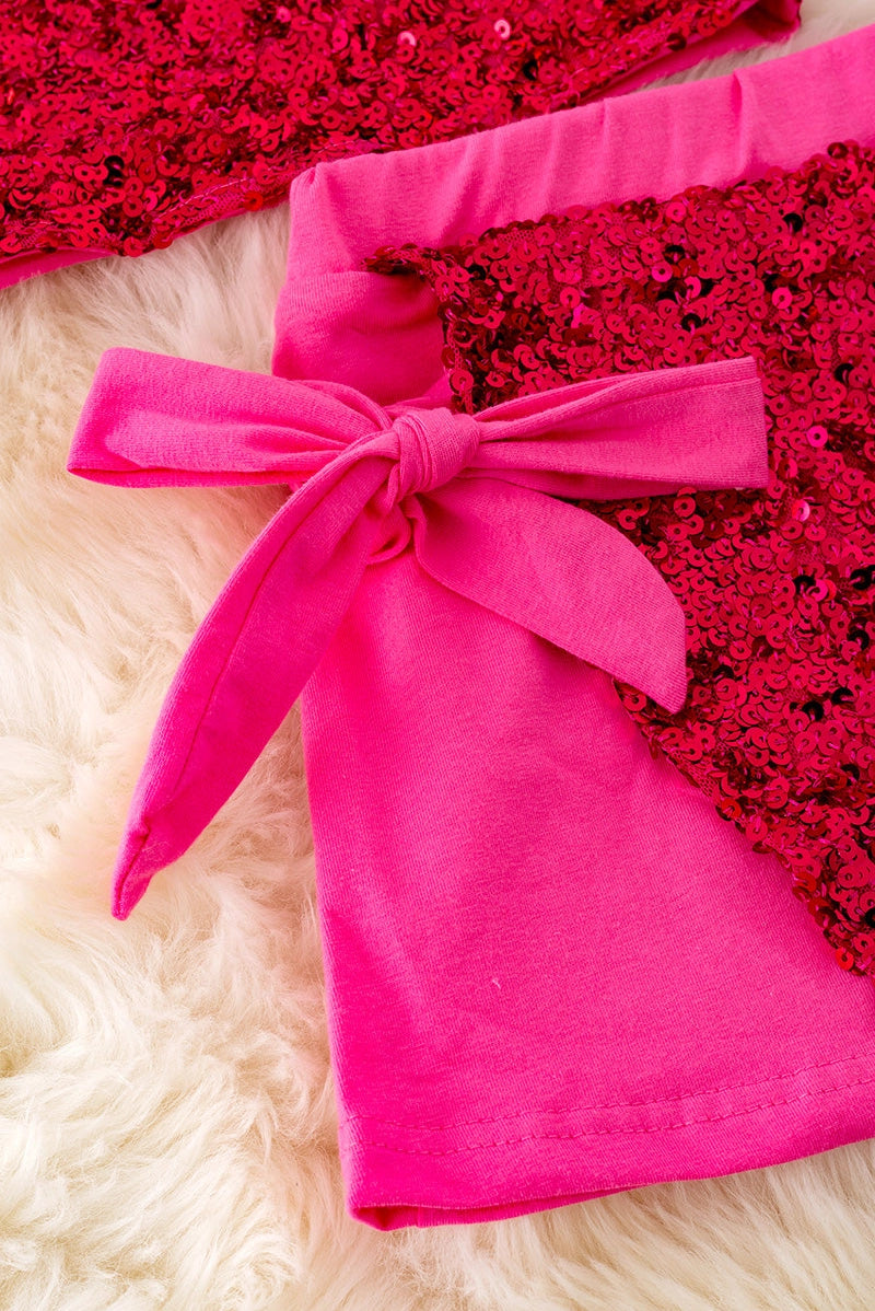 Hot Pink Shimmer Outfit