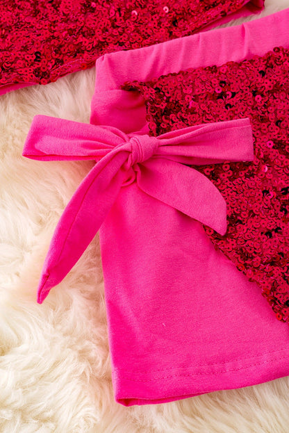 Hot Pink Shimmer Outfit