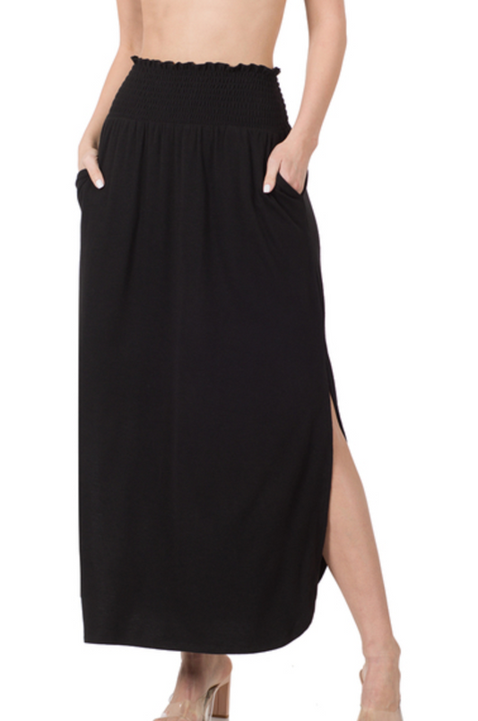 Black Maxi Skirt